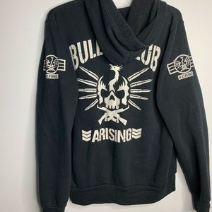 NJPW Bullet Club 4 Life Zip up Hoodie